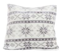 POSZEWKA NA PODUSZKĘ JASIEK SNOW 40X40 L.GREY