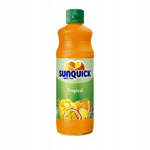 SUNQUICK koncentrat OWOCE TROPIKALNE 700ml zdjęcie 1