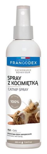Spray z kocimiętką - wabia koty do spryskanych miejsc - Francodex 200ml na Arena.pl