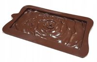 FOREMKA SILIKONOWA TABLICZKA CZEKOLADY - róża