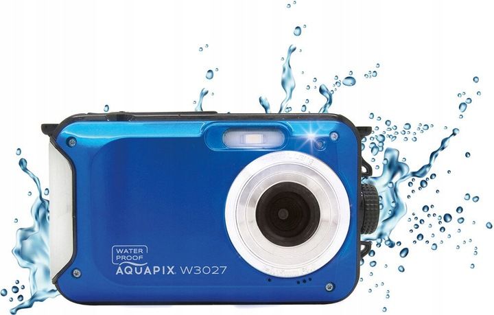 Aparat EASYPIX Aquapix W3027-M Wave Niebieski zdjęcie 4