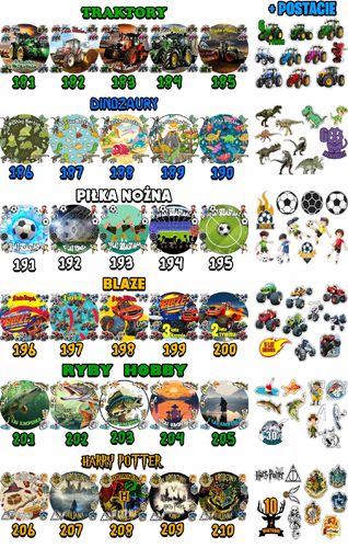 ZESTAW OPŁATEK NA TORT 30CM + 17 POSTACI - MYSZKA MIKI MINI + IMIĘ 24CM 26 na Arena.pl