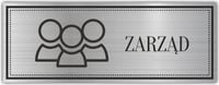 Tabliczka piktogram Grawerowana ZARZĄD SPÓŁKA