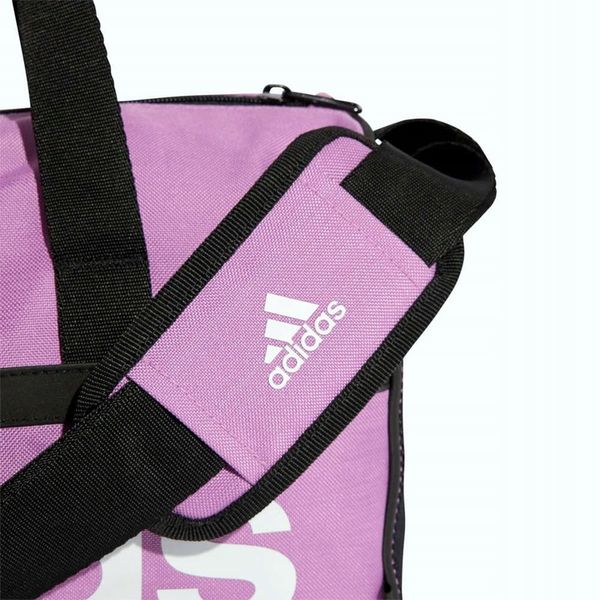 Torba treningowa adidas Linear Duffel Fioletowa IZ1901 rozm XS zdjęcie 4