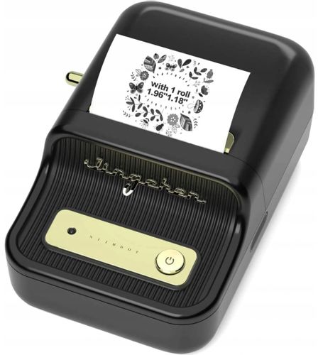 NIIMBOT B21 Drukarka Termiczna NAKLEJKI Bluetooth  NIIMBOT_B21_CZARNA na Arena.pl