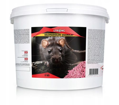 STRONG SILNA TRUTKA PRZYNĘTA GRANULAT NA MYSZY I SZCZURY BROMADIOLON 5 na Arena.pl