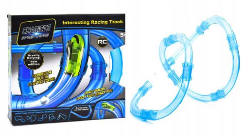 Tor wyścigowy kolejka hyper loop RC 52 elementy na Arena.pl