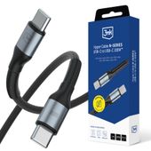 accessories - 3mk hyper cable n-series c to c 1m pd 3.0 qc 3.0 20v/5a