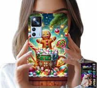 ETUI DO XIAOMI 12T / 12T PRO - PIERNIK PIERNIKI ŚWIĄTECZNE WZORY +SZKŁO