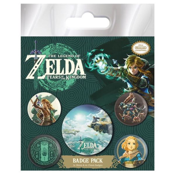 Zestaw przypinek The Legend Of Zelda zdjęcie 1