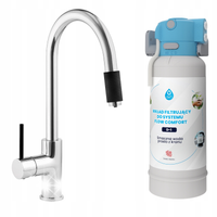 System filtrujący Dafi Flow Comfort D1 + bateria trójdrożna Kyoto Chrom