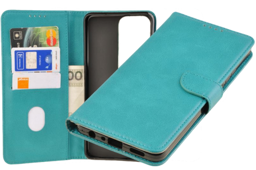 Etui portfel Wallet do Oppo A80 5G zielony na Arena.pl