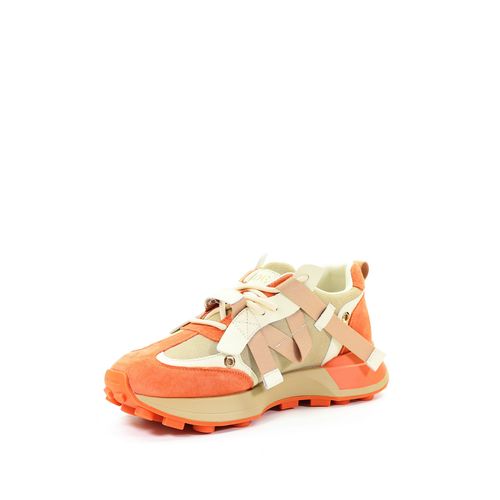 GOE Damskie sneakersy multikolor RR2N4064 ORANGE/BEIGE 38 na Arena.pl