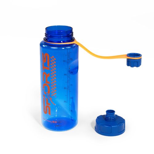 Butelka Na Wodę Bidon Sportowy Na Siłownię Trening 1,1L Niebieska na Arena.pl