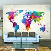 Fototapeta - The map of happiness 350x270