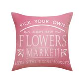 poszewka na poduszkę 45 x 45 cm flowers market pod159