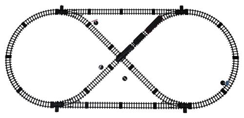 Kolejka Z Pociągami Z Funkcją Dymu, Świateł I Dźwięku na Arena.pl