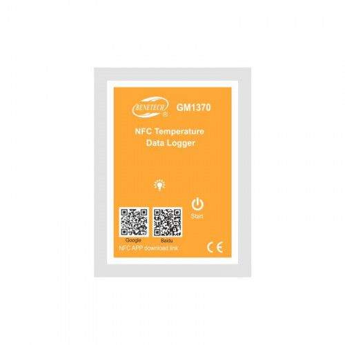 REJESTRATOR TEMPERATURY Z NFC BENETECH GM1370 zdjęcie 1