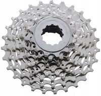Kaseta Shimano Sora CS-HG50-9, 12-25T, 9 rzędowa. szosa, srebrna