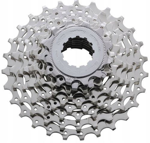 Kaseta Shimano Sora CS-HG50-9, 12-25T, 9 rzędowa. szosa, srebrna na Arena.pl