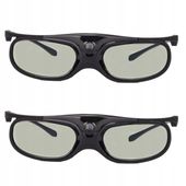 2X DLP LINK RZUTNIK MULTIMEDIALNY 3D OKULARY