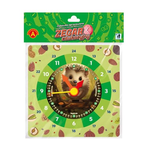 Zegar edukacyjny Jezyk 27938 na Arena.pl