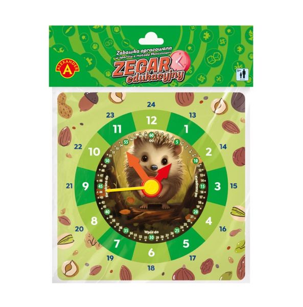 Zegar edukacyjny Jezyk 27938 zdjęcie 2