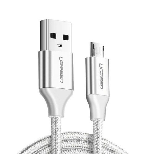Kabel micro USB UGREEN QC 3.0 2.4A 2m (biały) na Arena.pl