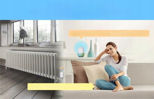 Głowica Termostatyczna Termostat Inteligentny Zigbee Tuya Alexa Smart Home na Arena.pl