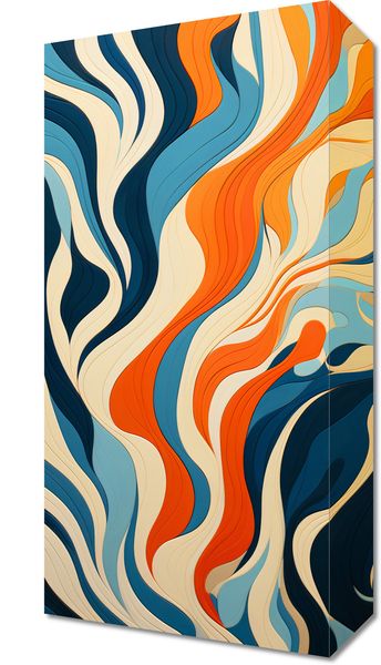 Obraz 20x40cm Oceaniczne Fale zdjęcie 1