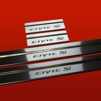 Listwa progowa HONDA CIVIC MK9 CIVIC SI Stal nierdzewna 304 połysk 4szt