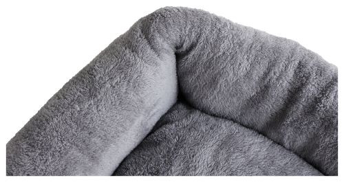 Legowisko dla psa czarne L prostokątne SOFA 61x51x16cm na Arena.pl