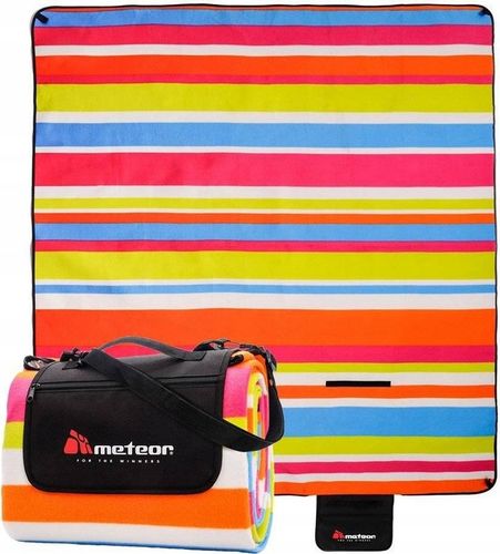 Koc Na Plażę Piknik Do Ogrodu Polarowy 200x180 cm na Arena.pl