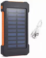 Power bank i latarka kempingowa 2w1 2x1A 20000mAh solarny wodoodporny