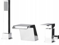 Bateria Wannowa 3 Otworowa QATRO STELLMAN CHROM