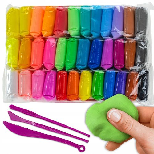 MAGICZNA PIANKOLINA MASA PLASTYCZNA SUPER CLAY 36 na Arena.pl