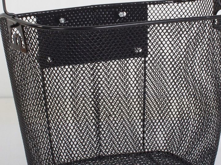 DUŻY KOSZ NA ROWER METALOWY KOSZYK ROWEROWY CLICK NA KIEROWNICĘ zdjęcie 13