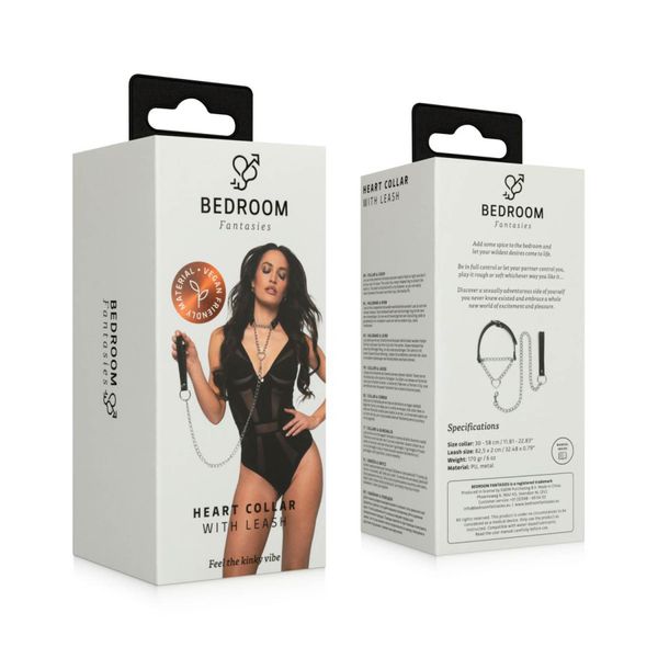 Bedroom Fantasies - Collar With Leash
Silver zdjęcie 1