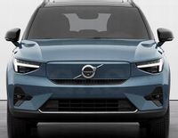Volvo C40 - Chromowane Listwy Grill Atrapy Zderzaka Tuning
