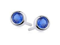 DELIKTANE RODOWANE SREBRNE OKRĄGŁE KOLCZYKI WRKĘTKI SZAFORIWE CYRKONIE