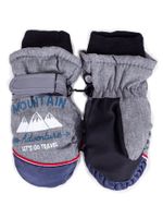 Rękawiczki narciarskie chłopięce jednopalczaste MOUNTAIN 12 YOCLUB