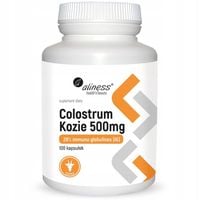 Aliness KOLOSTRUM KOZIE Colostrum SIARA Odporność IMMUNOGLOBULINY 100 kaps.