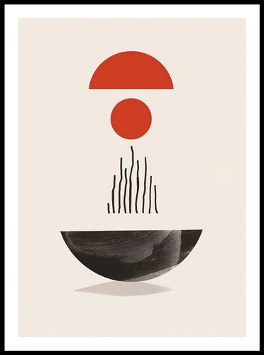 Plakat 50x70cm Półokrągła Forma na Arena.pl