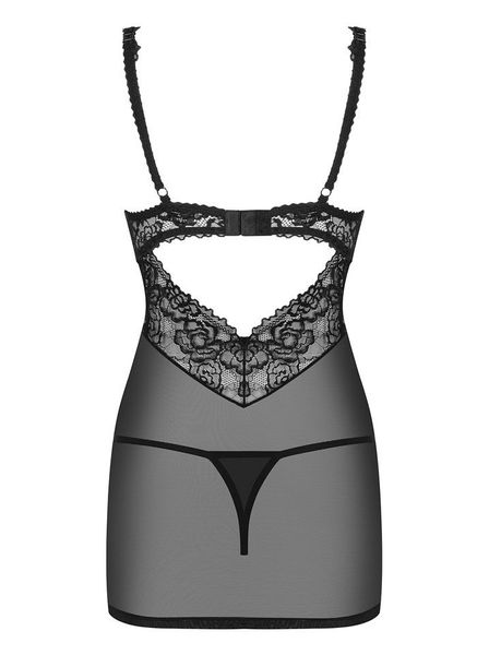 Zmysłowa Koszulka i Stringi - Obsessive 867-CHE-1 L/XL zdjęcie 4