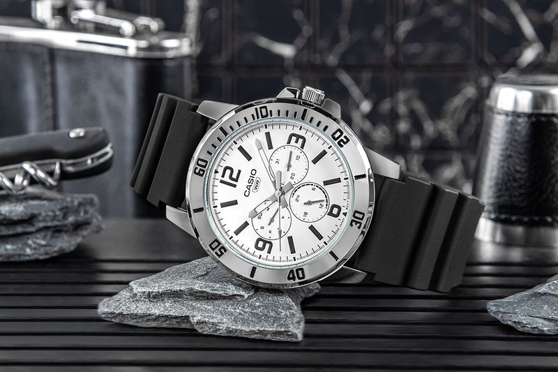 zegarek męski casio mtp-vd300-7budf + box zdjęcie 6
