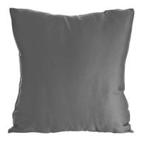 Satynowa poszewka 40 x 40 stalowa bawełniana Nova