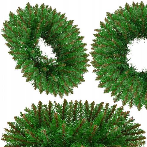 STROIK ŚWIĄTECZNY WIANEK DEKORACYJNY OZDOBA WIENIEC NA DRZWI NA STÓŁ 45 CM na Arena.pl