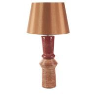 Lampa dekoracyjna stołowa ELDA 35X35X75 ceglasta