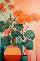 Plakat 53x81cm Kwiatowa Harmonia