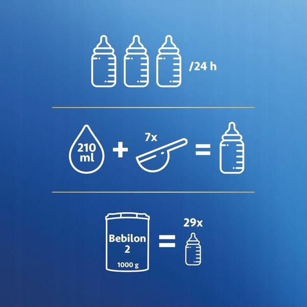 Bebilon 2 Pronutra Advance Mleko następne 1000 g zdjęcie 4